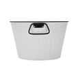 thumbnail image 4 of Hometrends White Round Tub,Dia 15", 4 of 5