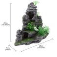 thumbnail image 2 of Aquarium Paysage Simulé Décoratif en Résine Grotte Aquatique Décoration de Bac à Poissons, 2 of 6