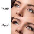 thumbnail image 2 of Unique Bargains 5 Pair Natural False Eyelashes for Makeup Black ZB51, 2 of 4
