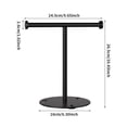 thumbnail image 3 of Towel Holder Wall Mount Paper Towel Rack Vertical Bathroom Desktop Organizer Metal Stand Toilet Roll Holder Kitchen Counter Storage Rack Metal Tissue Dispenser R-155, 3 of 6