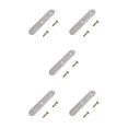 thumbnail image 2 of kurtrusly Control Plate with Screws Adjustable Switch Plate Instrument Parts Guard Cover Mirror Surface Style Electric Guitar 5Set, 2 of 6