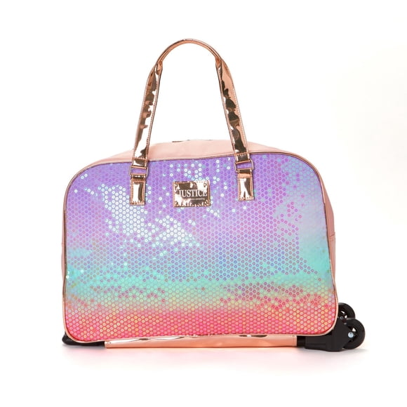 DUFFLE À ROULETTES À SEQUINS OMBRE