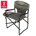 thumbnail image 1 of Timber Ridge D Frame Director’s Chair, 2-pack, Green, 1 of 8