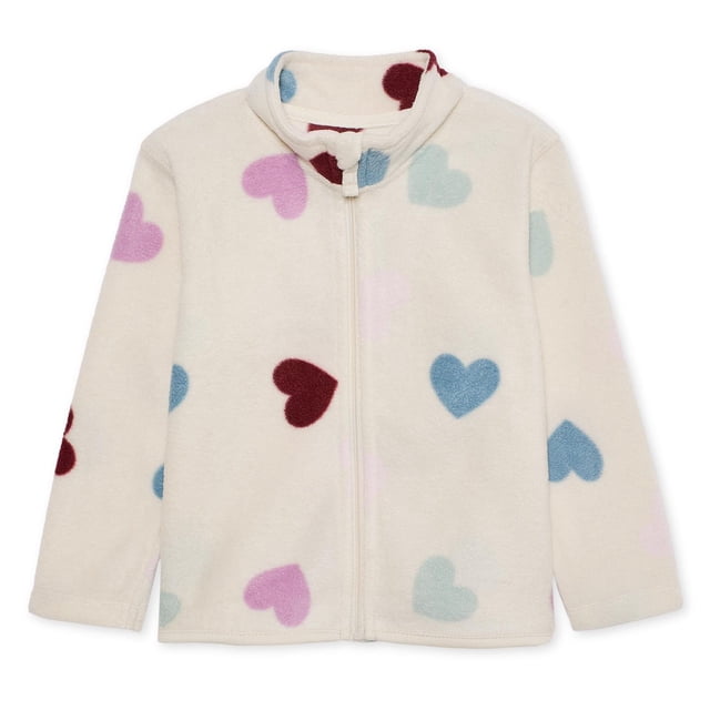 George Toddler Girls' Micro Fleece Full Zip Jacket