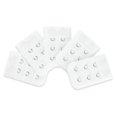 thumbnail image 1 of INSPIRE CHIC Rallonge de Soutien-Gorge pour Femmes à 3 Rangées, 2 Crochets, Extension de Brassière, Crochets d'Extension, Adaptateur de Bretelles, Blanc-3 5, 1 of 5