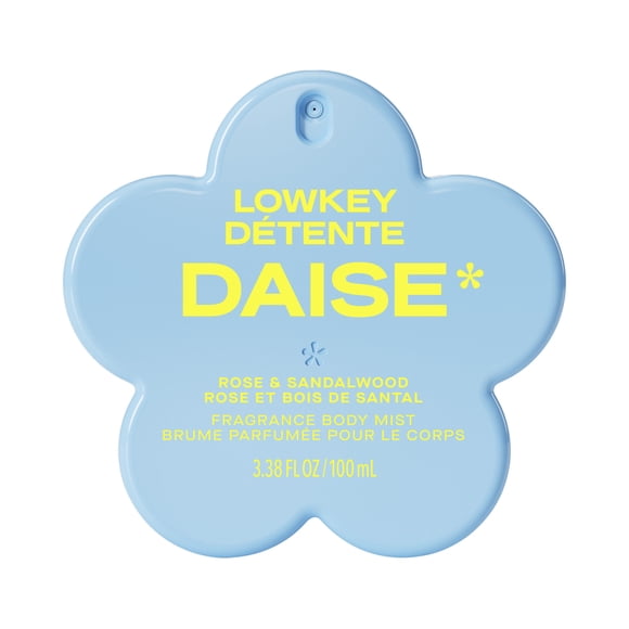 DAISE Lowkey Daise Fragrance Body Mist in Rose & Sandalwood, 3.3 fl oz