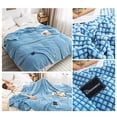 thumbnail image 2 of Soft And-friendly Blankets Milk Fleece Blankets Thicken Warm Siesta Fleece Blankets, 2 of 4