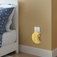 thumbnail image 3 of Globe Electric 3-Outlet Yellow Half Moon Indoor Wall Charger Charging Adapter, Not Smart Compatible, 3 of 5
