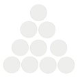 thumbnail image 2 of serony 10pcs 1mm Thick Clear Flat Mineral Glass Watch Replace Part Watchmaker 19, 2 of 9