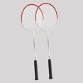 thumbnail image 2 of 2 Pieces Badminton Racket Set Badminton Equipment Durable Badminton Racquet for Adults and Teenagers Playing Backyard Game Practice Without Bag, 2 of 10