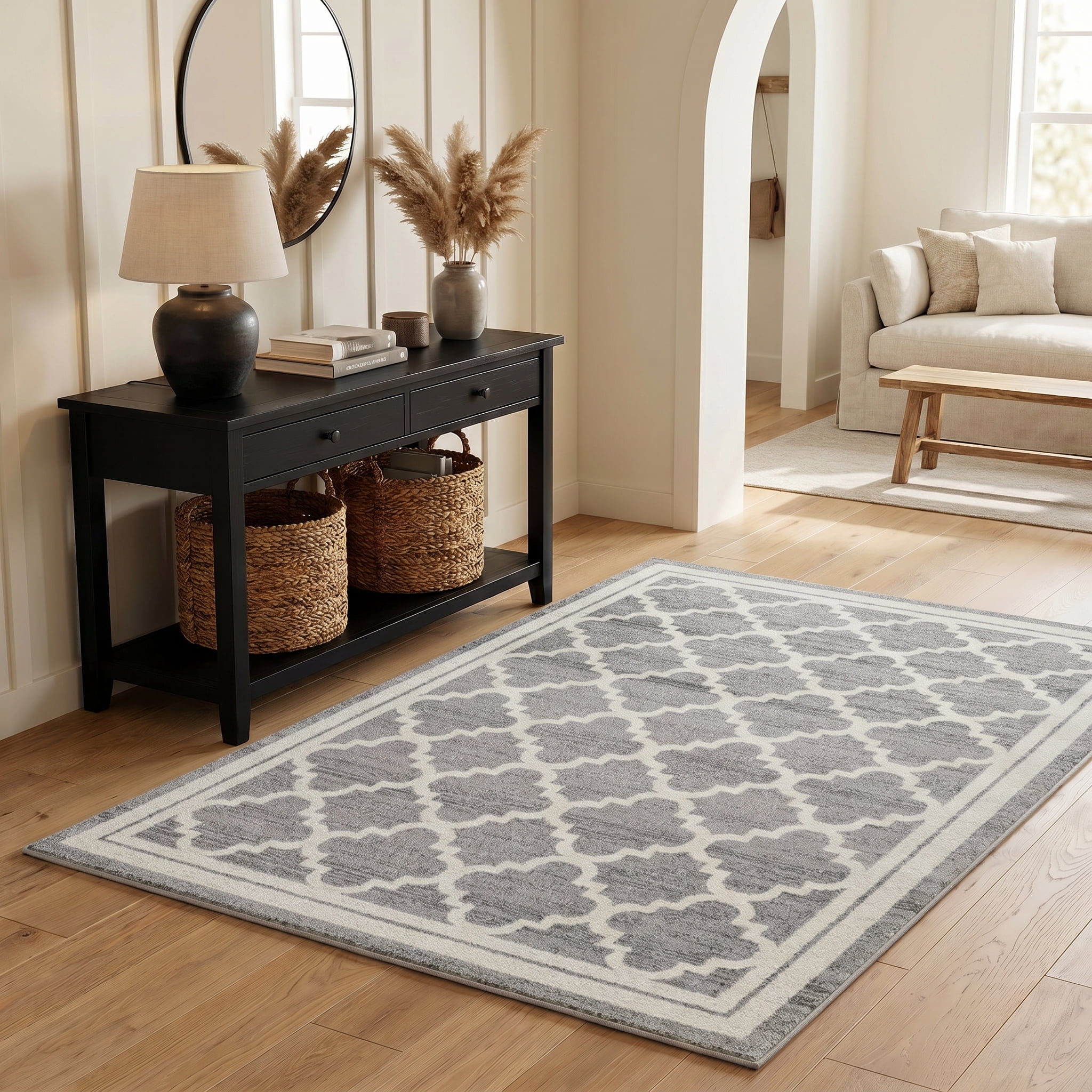 Rug Branch Collection Sakarya Tapis d'intérieur marocain moderne
