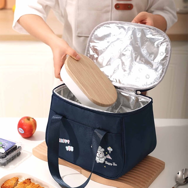 Chmadoxn Rangement et Organisation de Cuisine, Organisateurs et Rangement de Garde-Robe, Sac-Repas avec Sac Isotherme pour Riz Sac à Lunch Grande Capacité Sac à Glace Imperméable Sac à Lunch de Bureau Bento Sack