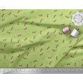 thumbnail image 2 of Soimoi Green polyester Crepe Fabric Decor Fabric Printed Yard 52 Inch Wide, 2 of 3
