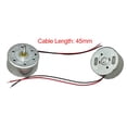 thumbnail image 1 of MYG RK-300C RF-300CA-12350 DC 1.5V-6V 9000RPM 24mm Moteur Électrique Rond Ventilateur Bricolage, 1 of 10