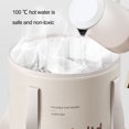 thumbnail image 3 of YAOMOBB High Temperature Resistant Foot Bath Bag Portable Collapsible Foot Bath Tub Waterproof PVC Insulated Foot Spa Soaking Bucket for Travel and Home, 3 of 7