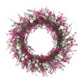 thumbnail image 1 of TIMIFIS Wreath Wreath 45cm Spring Leaf Wreath Plastic Artificial Plant Home Decoration Wreath Front Door Garlands, 1 of 1