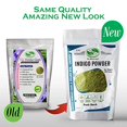 thumbnail image 2 of 500 Grams / 1.2 lbs INDIGO POWDER For Hair Dye/Color - The Henna Guys, 2 of 2