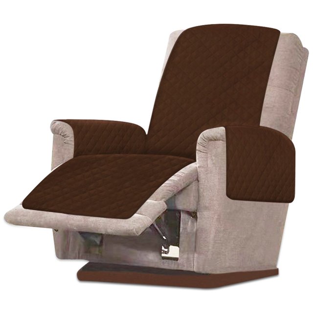 Waterproof Recliner Chair Slip Covers for Recliner Slip Proof Furniture Protector Sofa Slipcover(Gray)