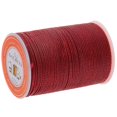 thumbnail image 1 of 1 Bobine 60 Yards Fil à Coudre en Cuir Rond ed Cordon 0,8 mm Bricolage Couture à la Main Rouge Foncé, 1 of 6