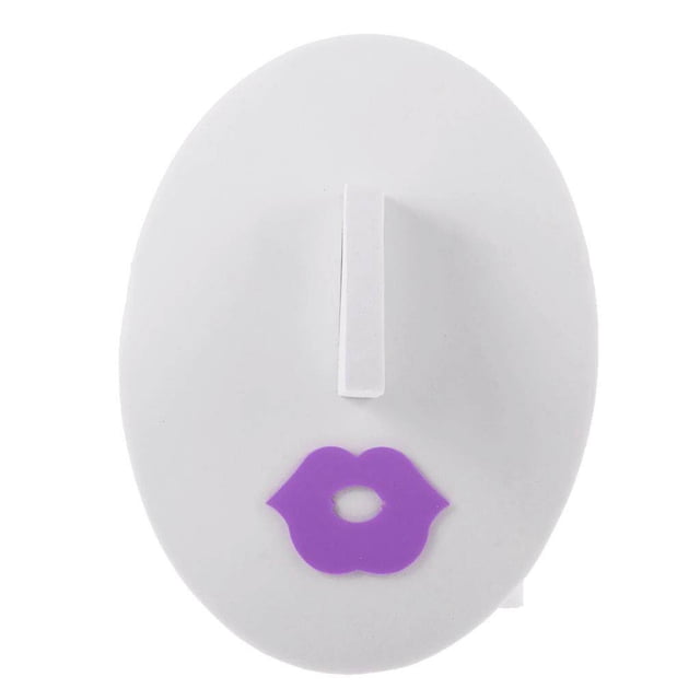 facefd Female Face Glasses Sunglasses Spectacle Display Stand Holder White Purple