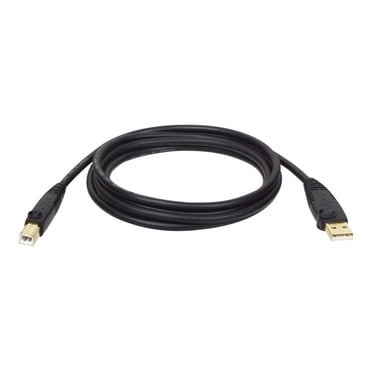 Eaton Tripp Lite Series Câble USB 2.0 A vers B (M/M), 15 Pi (4,57 m) - Câble USB - USB (m) vers USB Type B (m) - USB 2.0 - 15 Pi - Moulé - Noir
