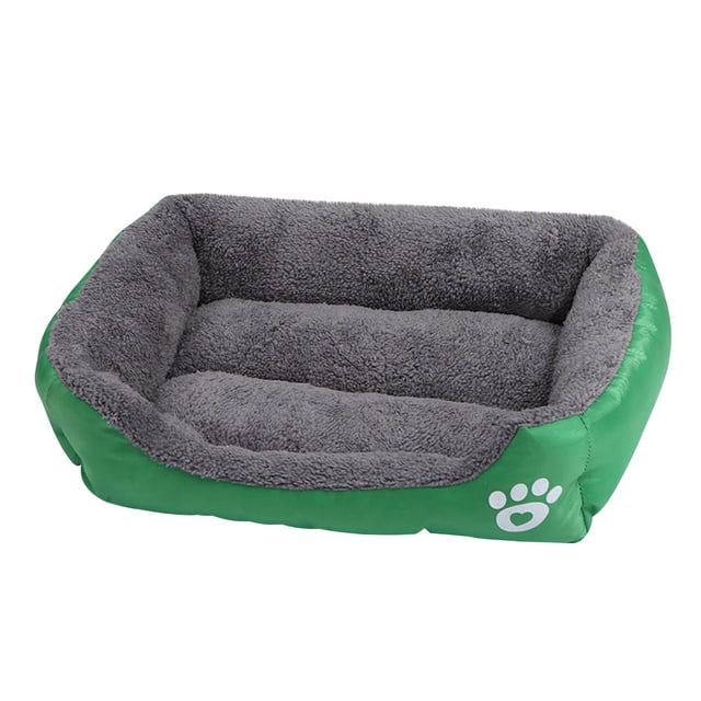 LSLJS Dog Bed Mats, Leaf Shape Dog Blanket Dog Mat Multi-Purpose Leaf Floor Mat Machine Washable Sleeping Pad Small Dog and Cat Mattress, Dog Bed Blankets