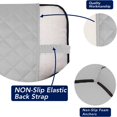 thumbnail image 3 of 2024 Reversible Quilted Sofa Cover  Water Resistant Slipcover Furniture Protector  Washable Couch Cover with Non Slip Foam and Elastic Straps for Kids  Dogs  Pets (Small  Pink/Beige), 3 of 7