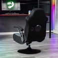thumbnail image 3 of X Rocker Origin 2.1 Bluetooth Console Gaming Chair, Black, 3 of 5