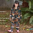 thumbnail image 4 of MIASHUI Manteau de Pluie Imperméable à Capuche pour Tout-Petits Garçons Filles, Veste + Pantalon, Noir, 4 Ans, 4 of 8