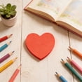 thumbnail image 1 of Heart Shaped Sticky Notes Set for Messages and Reminders with Eight Colors, 1 of 3