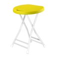 thumbnail image 2 of Folding Stool Furniture Ultralight Thickened Foot Rest Stool High Stool Foldable yellow, 2 of 9