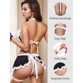 thumbnail image 3 of Tenue de Soubrette Aguichant, Costume de Soubrette pour Femme Ensemble de Lingerie Robe de Cosplay, Robe de Soubrette pour Jeu de Rôle Parfaite pour le Cosplay, le Jeu de Rôle et la Fantaisie, 3 of 6