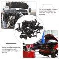 thumbnail image 3 of Miangastore 100 Pcs Goupille de Retenue Remplacement Goupille de Poussée Garniture de Porte Automobile Vis de Fixation, 3 of 8