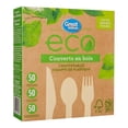 thumbnail image 2 of Great Value eco Couverts en Bois, 150 Pcs, 2 of 3