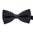 thumbnail image 1 of Men Colorful Pattern Formal Necktie Adult Male Business Meeting business bowtie Wedding Polyester Yarn Bowtie, 1 of 7
