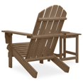 thumbnail image 3 of vidaXL Garden Adirondack Chair with Table Solid Fir Wood Brown, 3 of 3