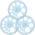 thumbnail image 1 of 3pcs 360 Degree Geometry Protractors with Swing Arm Angle Measurement, 1 of 9