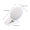 thumbnail image 3 of EGNMCR Selfie Light For Phone With 3 Light Temperatures LED Light Cell Phone Laptop Photography Lighting Clip On Rechargeable, Gift, 3 of 8