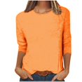 thumbnail image 1 of Birdeem Blouse pour Femmes T-Shirt Mode Femme Manches 3/4 Col Rond Hauts Décontractés, 1 of 12