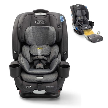 Graco 4Ever DLX Grad 5-in-1 Convertible Car Seat | Versatile, Comfortable, and Safe for Babies through Preteens | 1.8-54 kg (4-120 lb)
