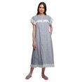 thumbnail image 1 of Moomaya Chemise de Nuit à Manches Courtes pour Femmes, en Coton Imprimé, 1 of 6