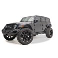 thumbnail image 4 of Fits 2018-2023 Jeep Wrangler JL Fab Fours Rocker Panel Guard JL18-G1750-1 Rock Slider; Tubular; Powder Coated; Black; 3/16 Inch Plate Steel, 4 of 5