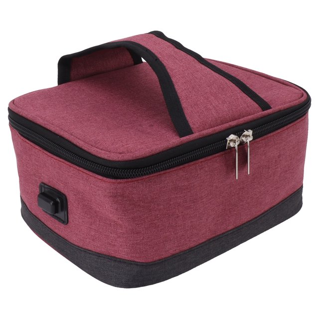 Chauffe-repas Électrique Portable USB pour Boîte à Lunch, Chauffe-Nourriture pour le Travail et les Voyages