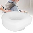 thumbnail image 3 of Raised Toilet , White Sturdy Toilet  Riser Handicap Toilet  Safe Portable Commode   for Disabled for Bathroom for Elderly, 3 of 7