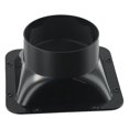 thumbnail image 2 of 100-200MM ABS Wall Flange Connector for Ventilation Pipe Air Ducting Connection, 2 of 7