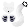 thumbnail image 2 of Realistic Furry Gloves and Tail Halloween Set for Festive and Events, 2 of 3