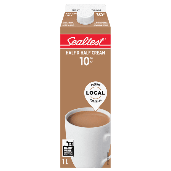 Sealtest 10 % Crème à Café Moitié-Moitié 1L