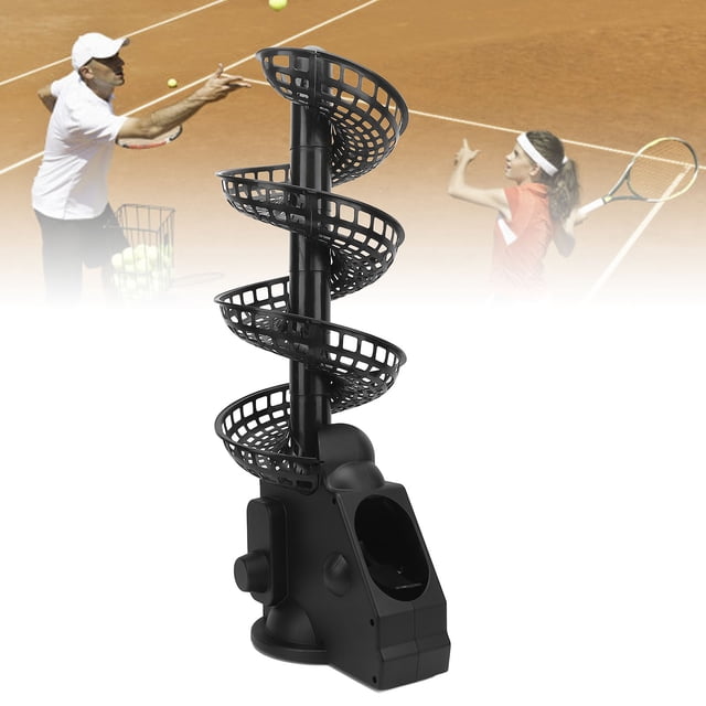 Machine à Balles de Tennis, Batterie Multifonctionnelle 1800mAh, Machine Légère pour Lancer des Balles de Baseball, Efficace et Précise pour l'Extérieur