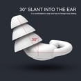 thumbnail image 2 of Bouchons d'Oreilles de Natation en Silicone Souple, Étanches et Réutilisables, Bouchons d'Oreilles de Natation pour Adultes, Réduction du Bruit, Bouchons d'Oreilles pour Dormir, Travail du Bois, Voyage, Douche, Bain, 2 of 6