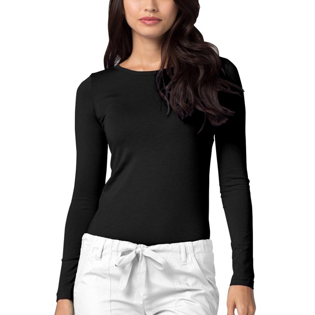 Adar sous-Couches pour Femmes - T-Shirt de sous-Couche à Manches Longues Confortable